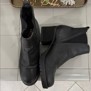 MIA Black Ankle Booties